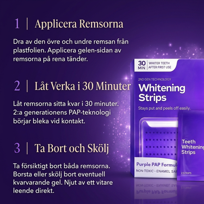 Purple Whitening Strips